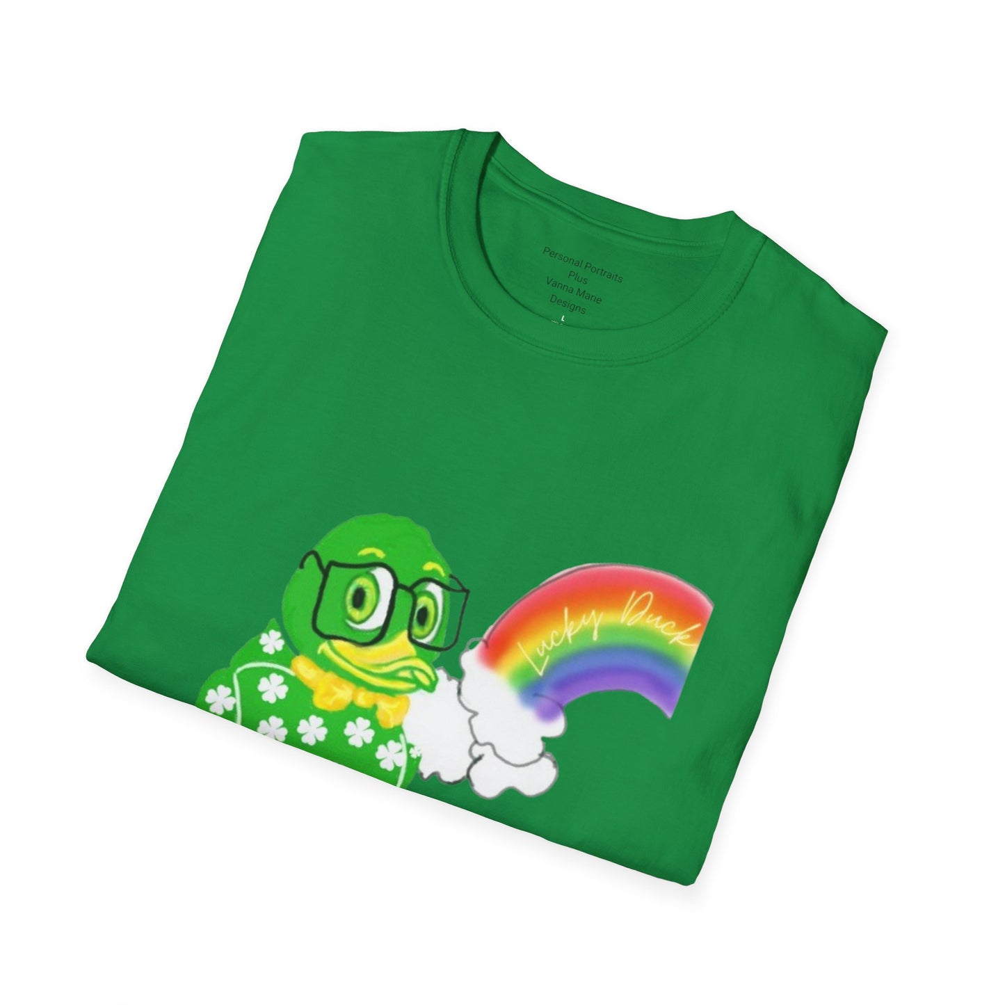 Unisex Softstyle T-Shirt/ Lucky Duck