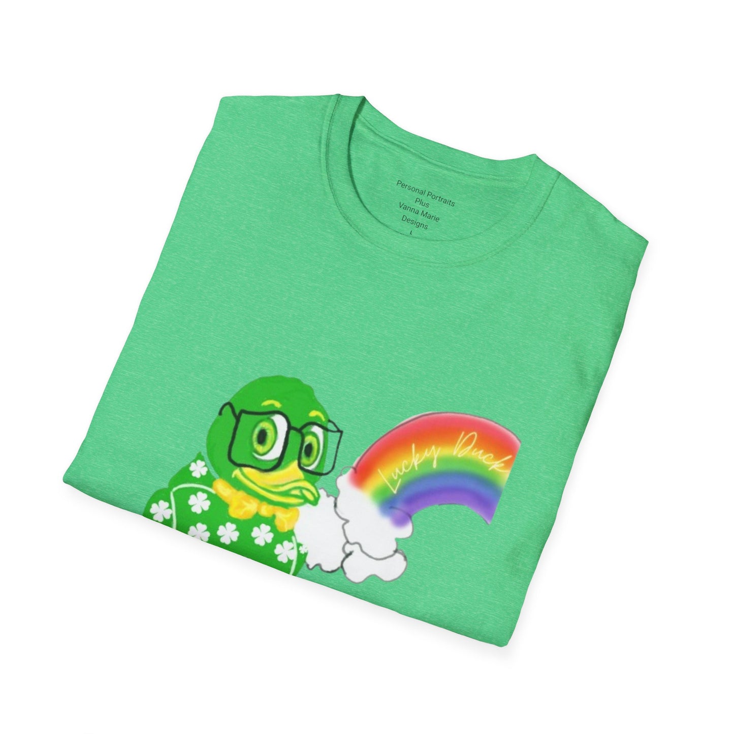 Unisex Softstyle T-Shirt/ Lucky Duck