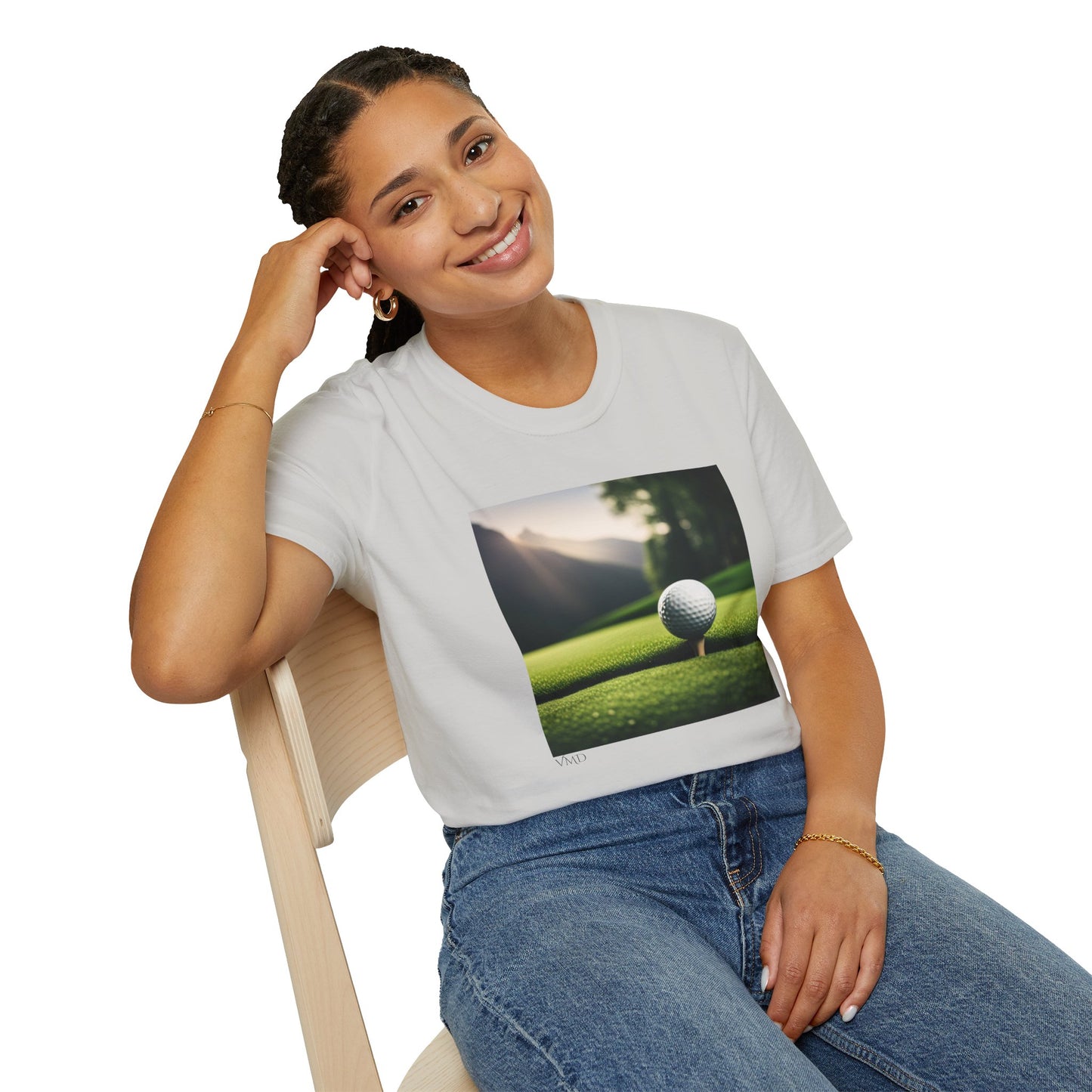 Unisex Softstyle T-Shirt/  Eat, Sleep, Golf