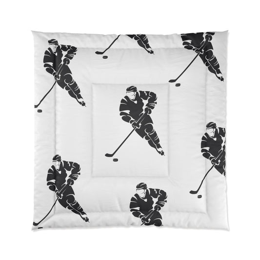 Comforter/HockeyBlack/White1