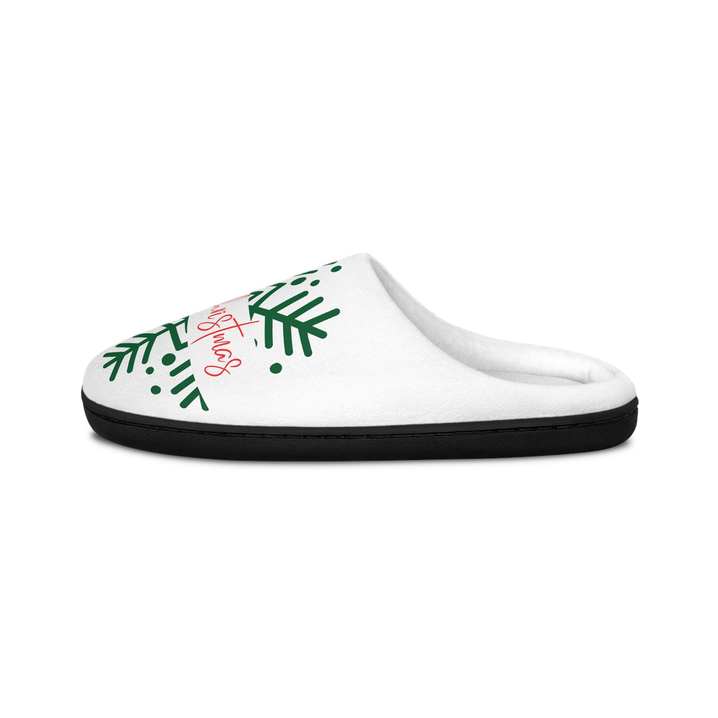 Women's Indoor Slippers/Holiday/Merry Christmas