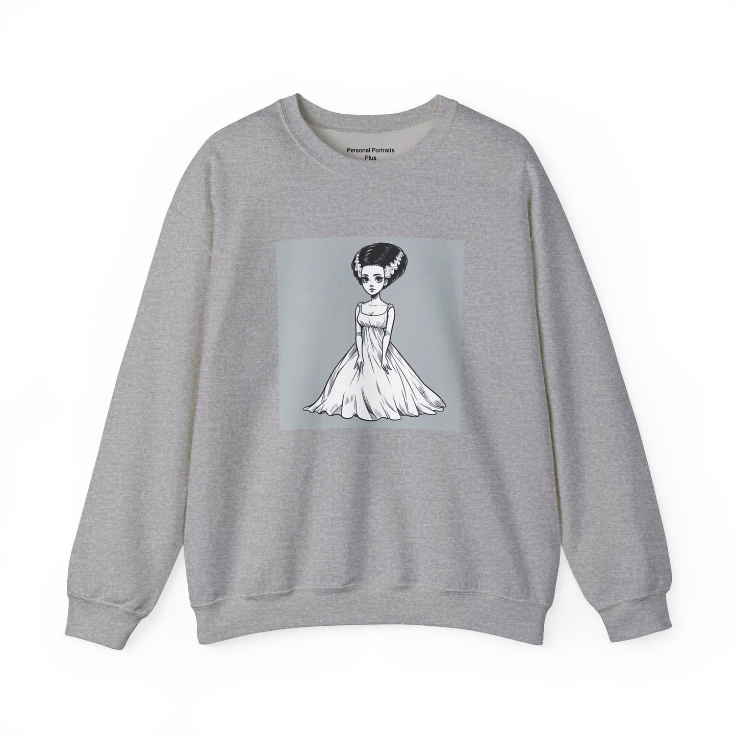 Unisex Heavy Blend™ Crewneck Sweatshirt/Bride of Frankenstein