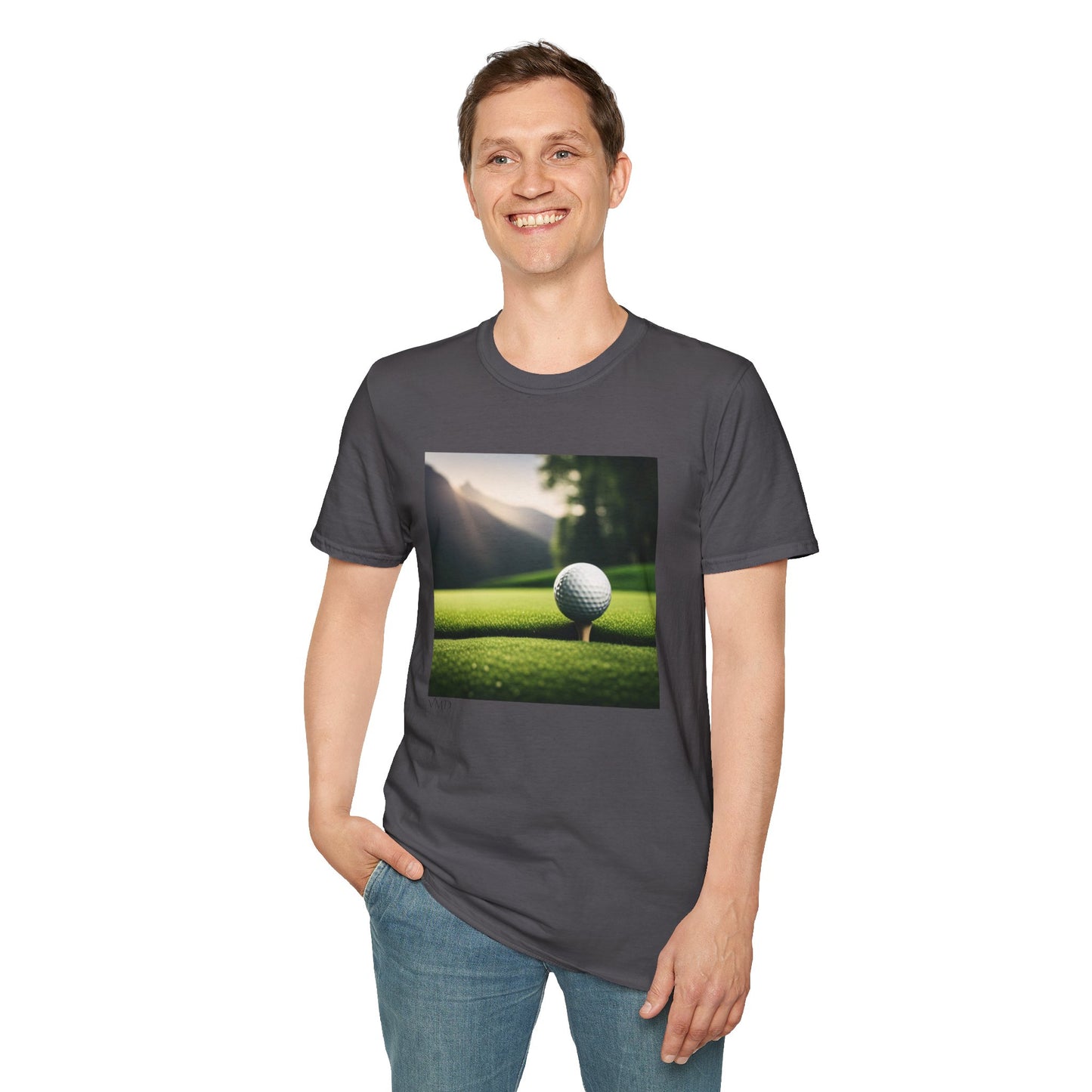 Unisex Softstyle T-Shirt/  Eat, Sleep, Golf