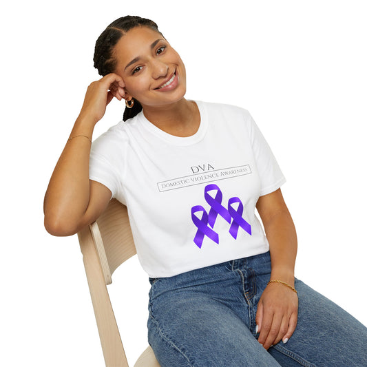 Unisex Softstyle T-Shirt/DVA/Domestic Violence Awareness