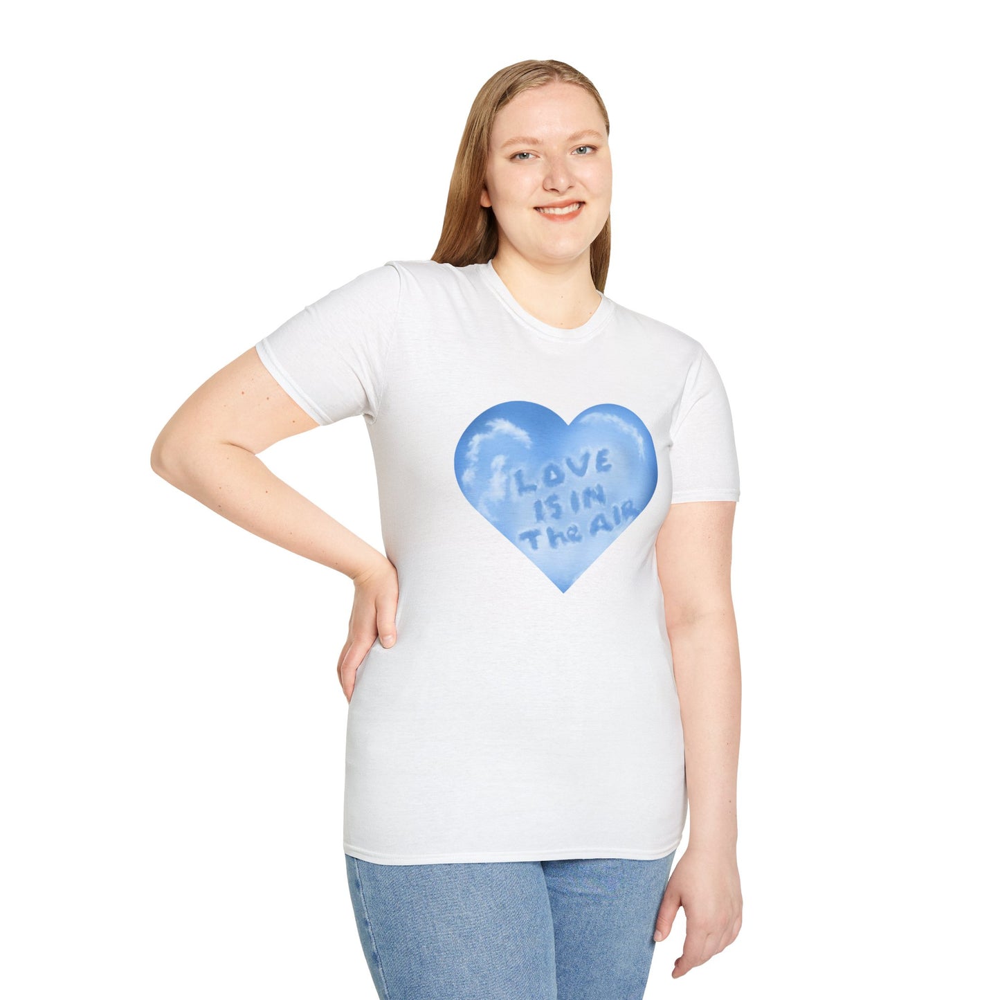 Unisex Softstyle T-Shirt Love is in the air/Valentines Day