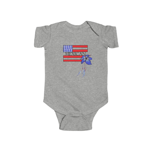 Infant Fine Jersey Bodysuit/Mexican American