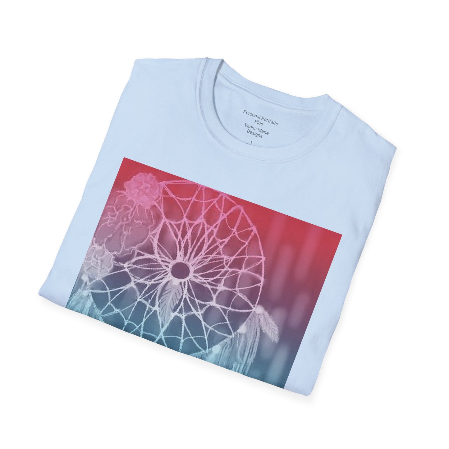 Unisex Softstyle T-Shirt/ Gradient Dream Catcher