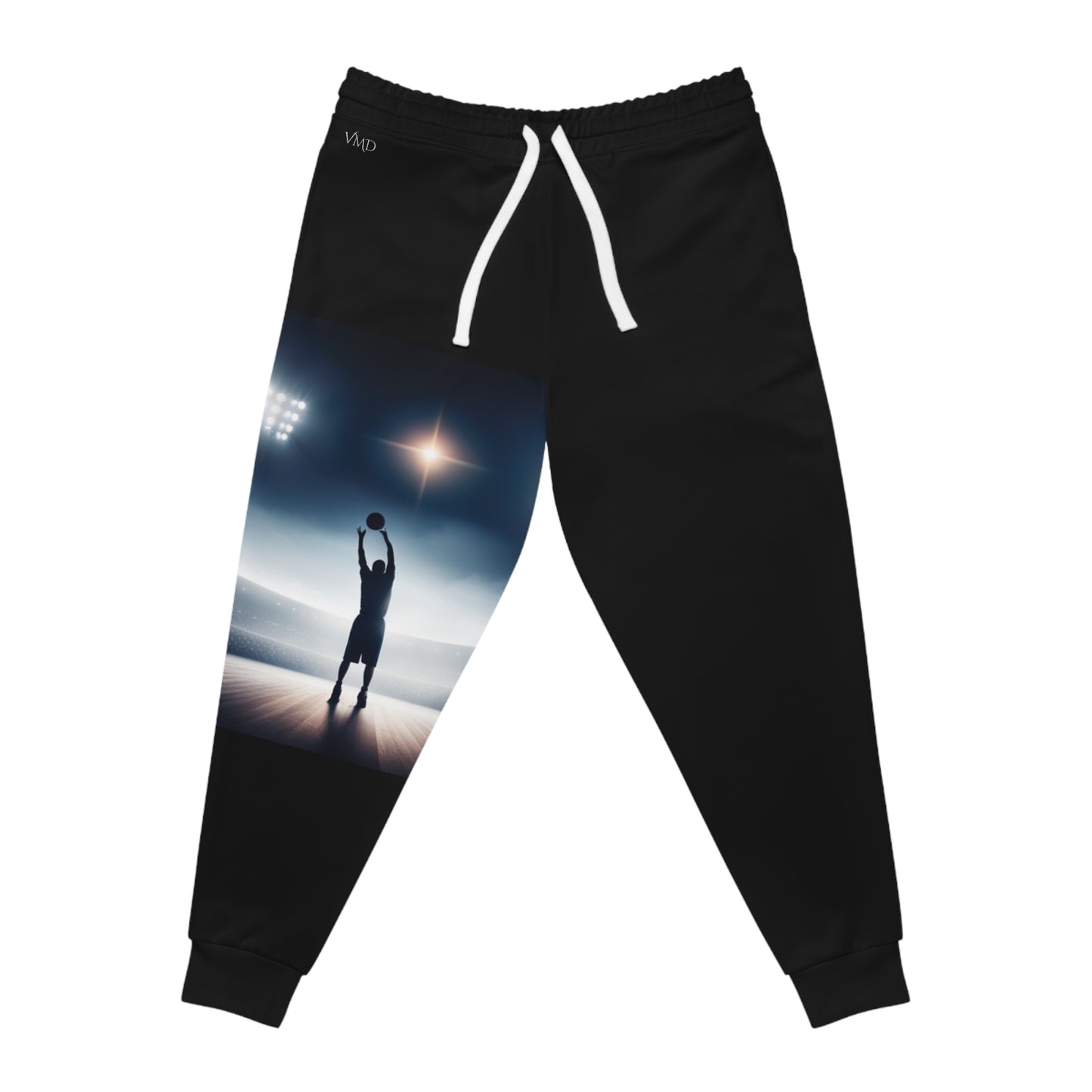 Athletic Joggers (AOP)/Basketball Print/night