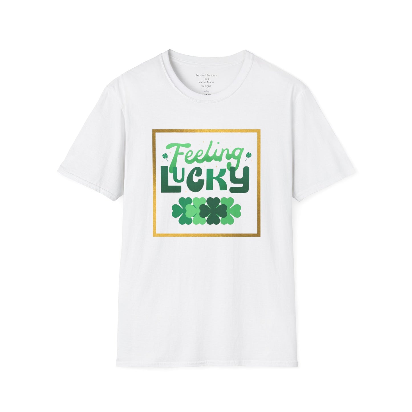 Unisex Softstyle T-Shirt/Feeling Lucky/St. Patrick's Day