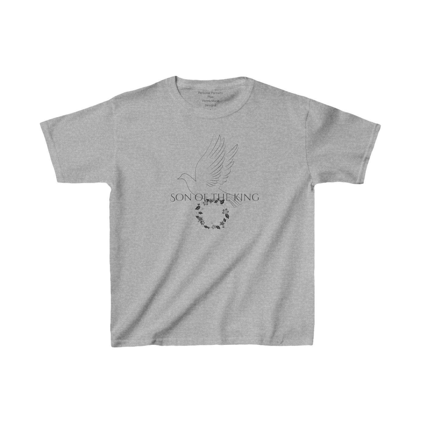 Kids Heavy Cotton™ Tee/Son of The King/Crown