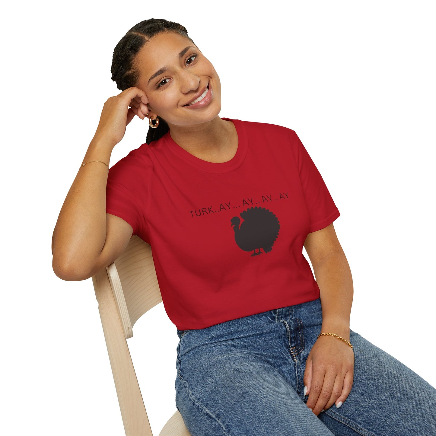 Unisex Softstyle T-Shirt/Turk..ay..ay.. ay/Holiday/Thanksgiving