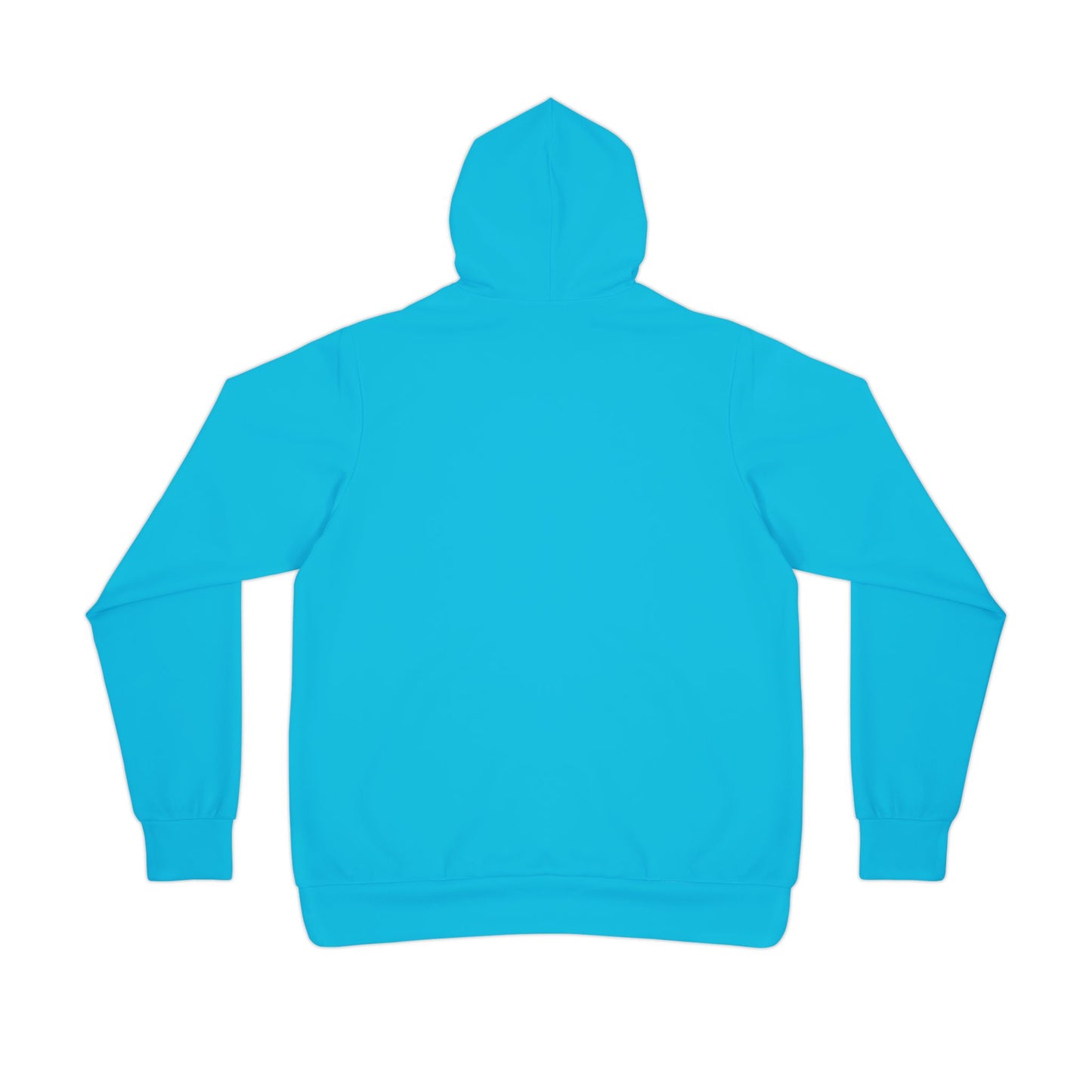 Womans Athletic Hoodie (AOP)//Witch Hat/Teal