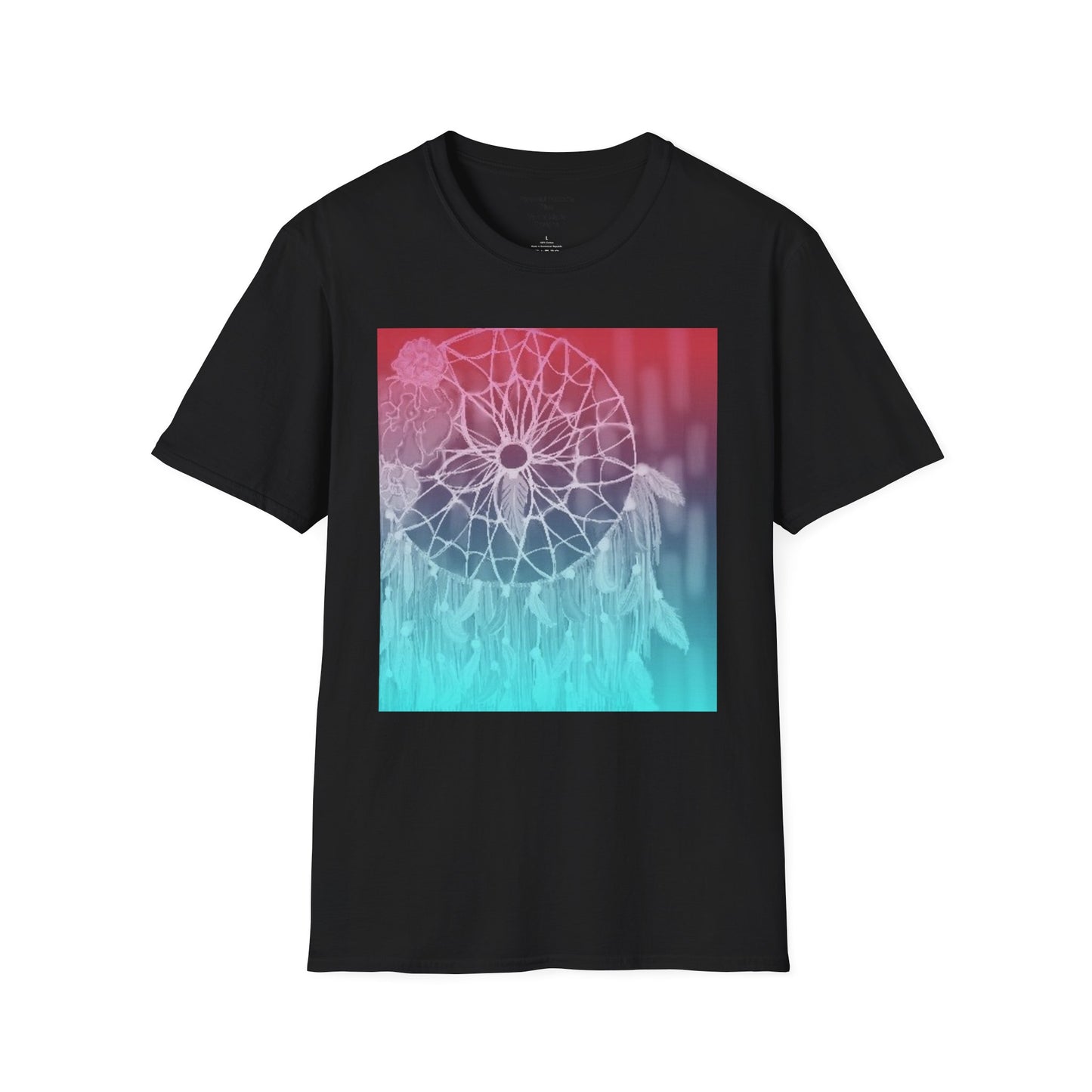 Unisex Softstyle T-Shirt/ Gradient Dream Catcher