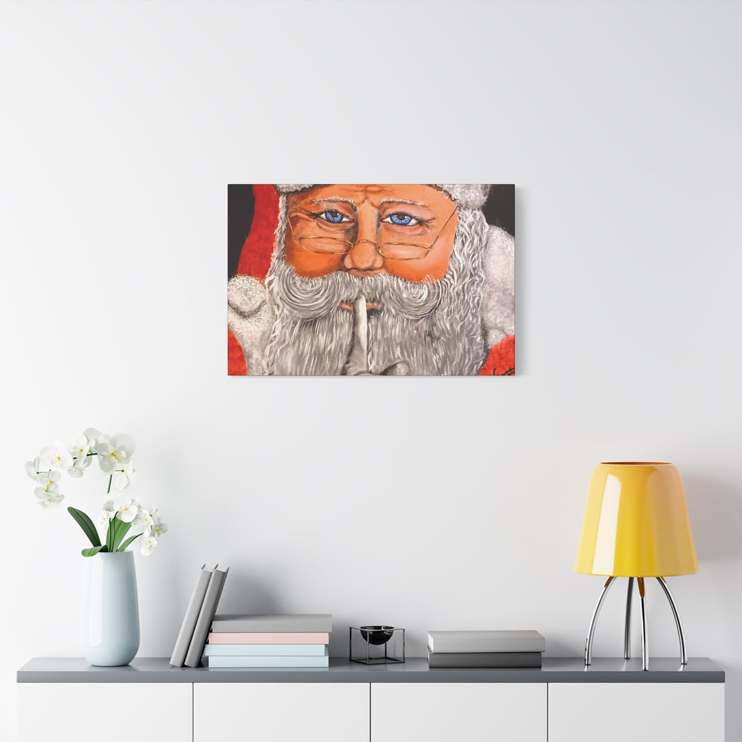 Matte Canvas, Stretched, 1.25/Santa Claus/Holiday