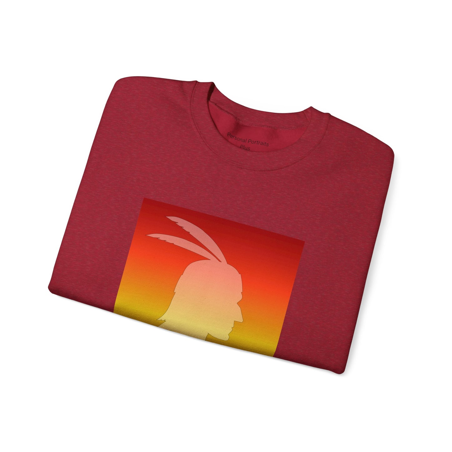 Unisex Heavy Blend™ Crewneck Sweatshirt/Native American/Fall Gradient