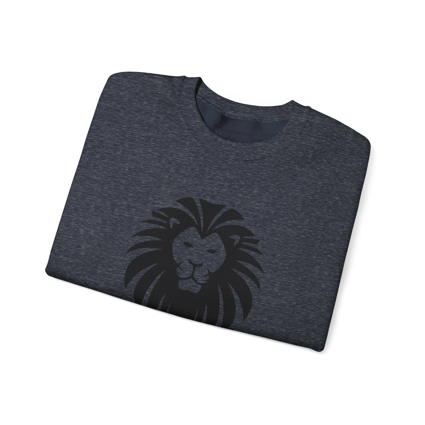 Unisex Heavy Blend™ Crewneck Sweatshirt/Yeshua Lion/Black