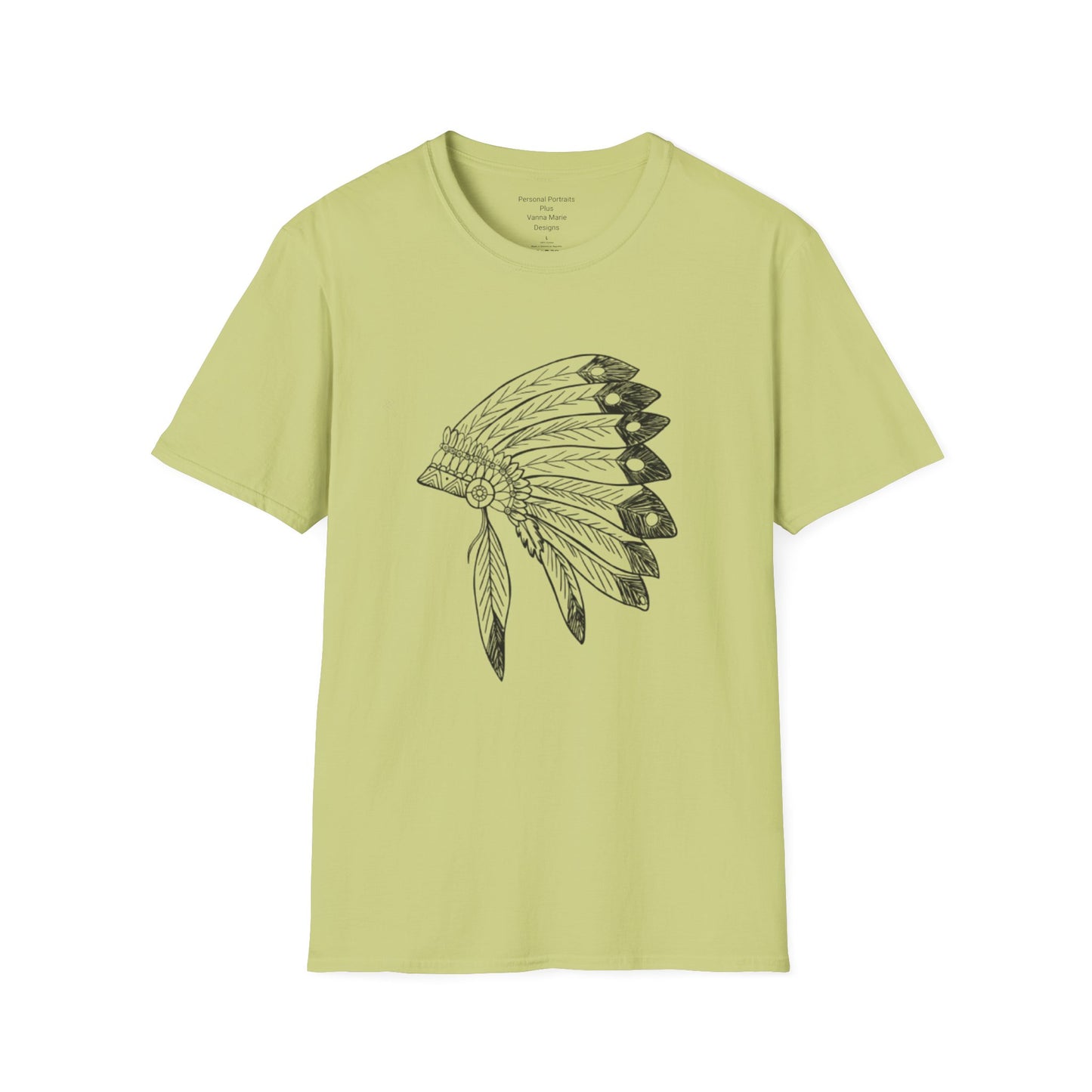 Unisex Softstyle T-Shirt/ Chief Head Dress