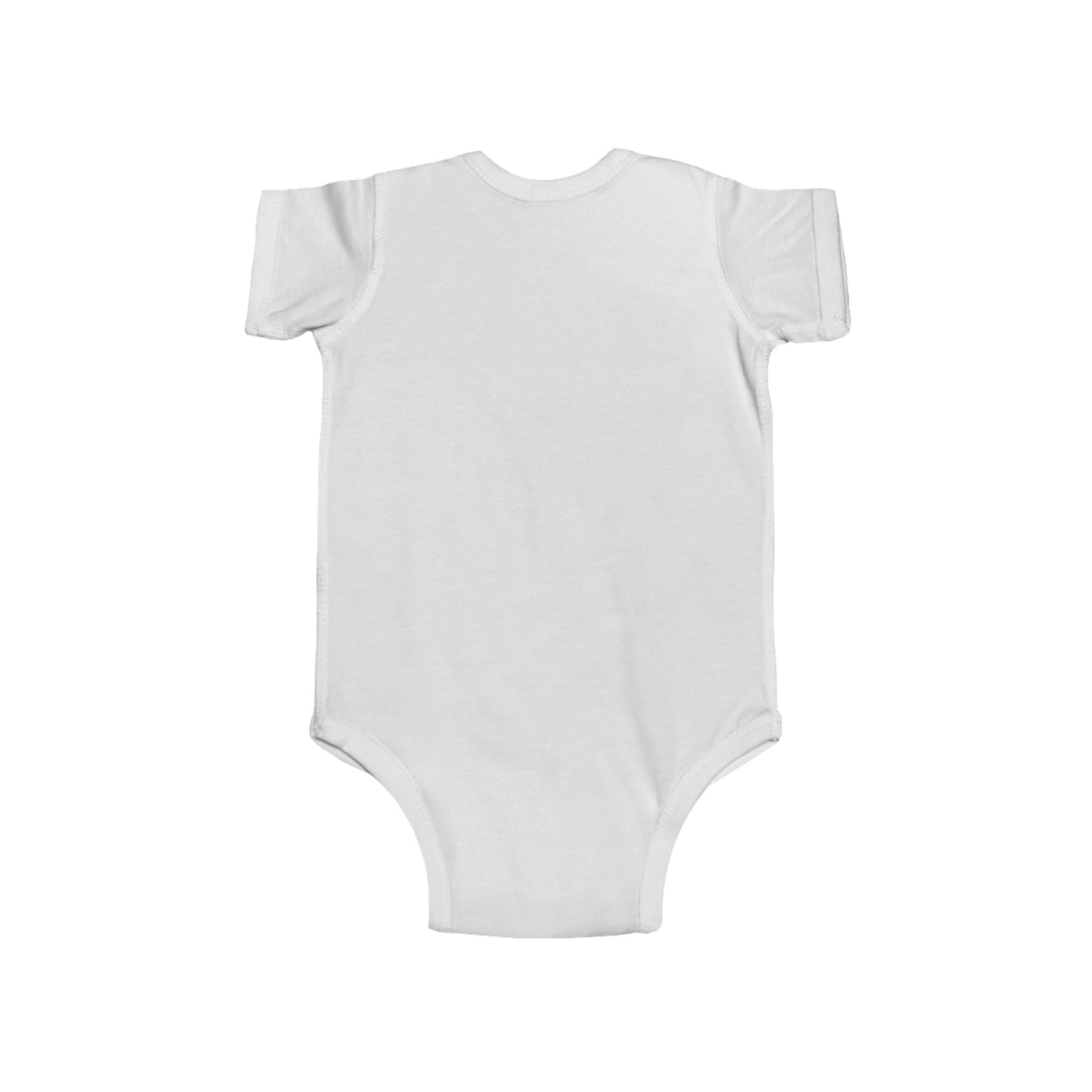 Infant Fine Jersey Bodysuit /Caucasian Santa Claus/Holiday