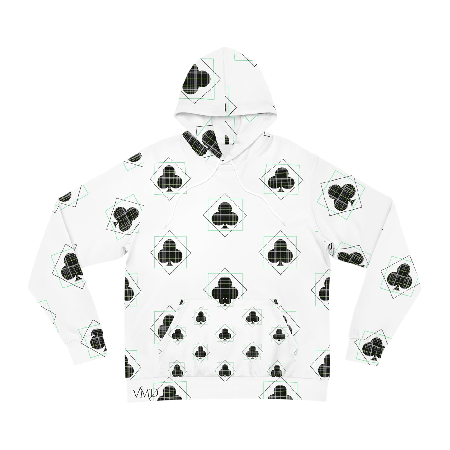 unisex Hoodie (AOP)/Clovers