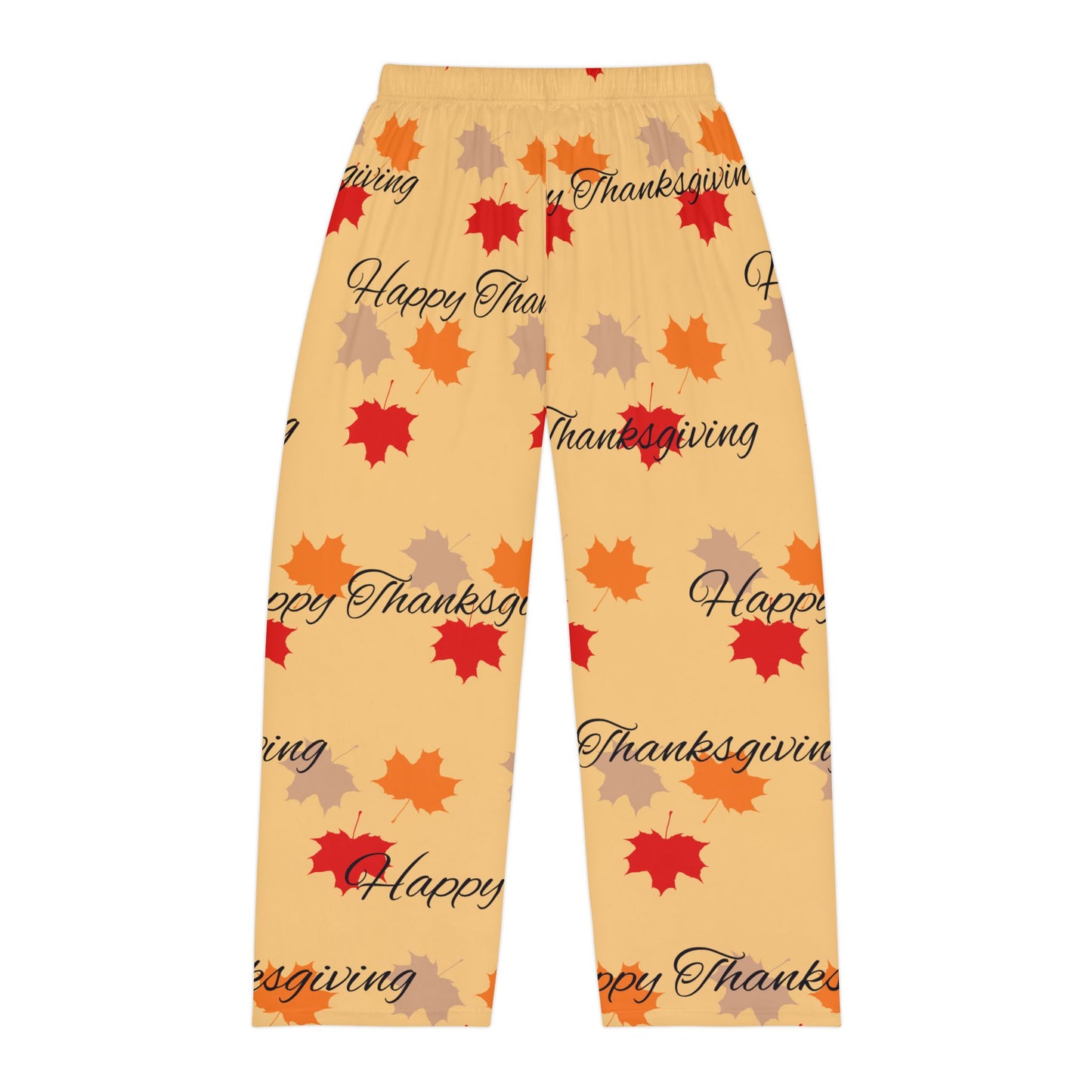 Men's Pajama Pants (AOP)/ Holiday/Happy Thanksgiving/ Fall Leaves