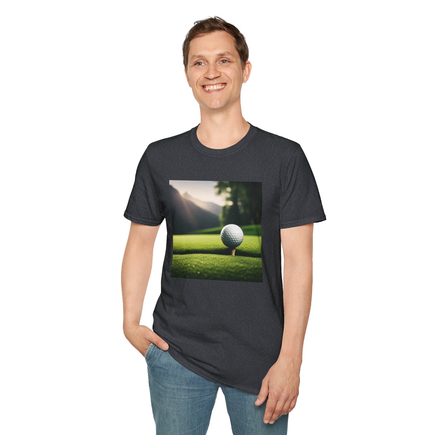 Unisex Softstyle T-Shirt/  Eat, Sleep, Golf