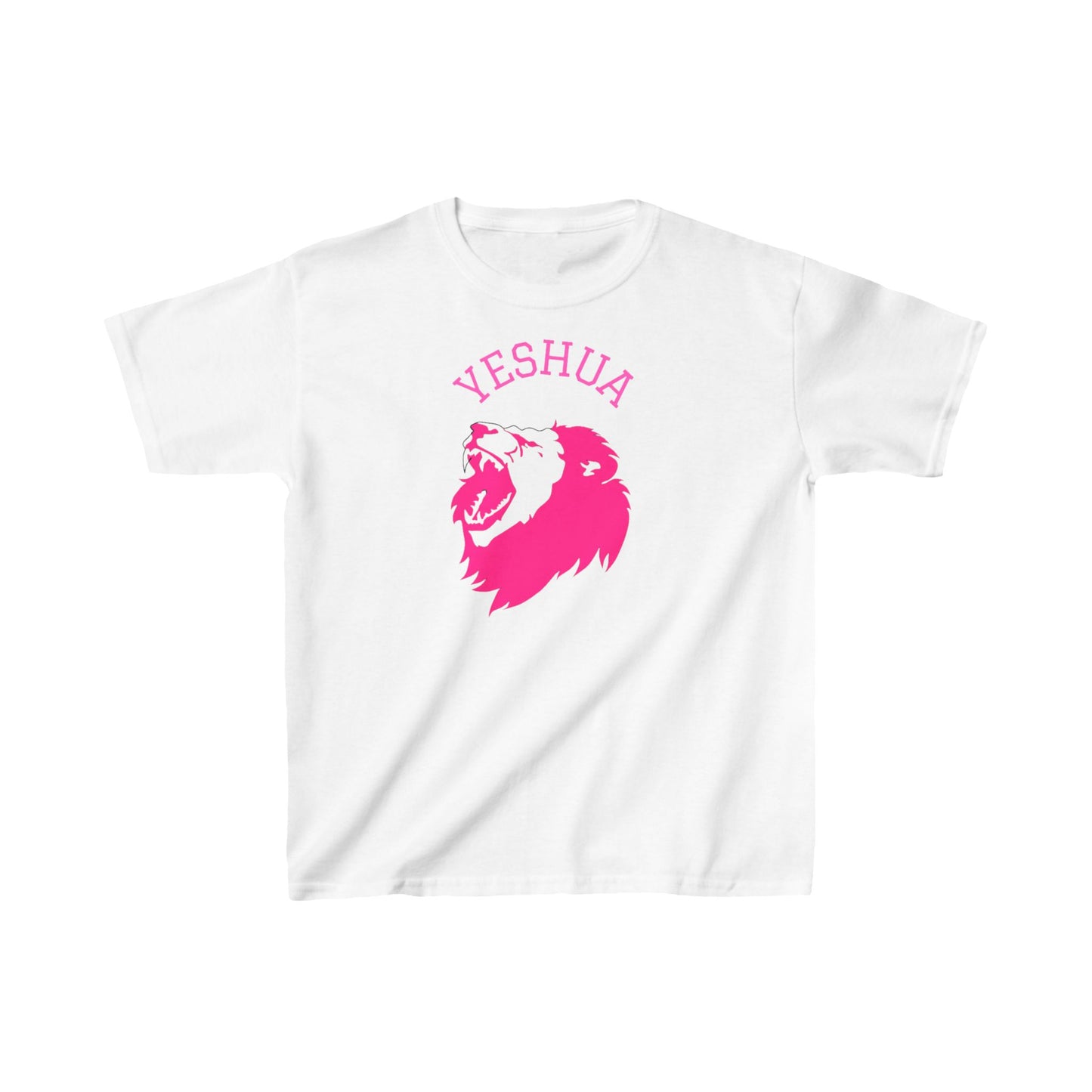 Kids Heavy Cotton™ Tee/Yeshua/Pink/Lion