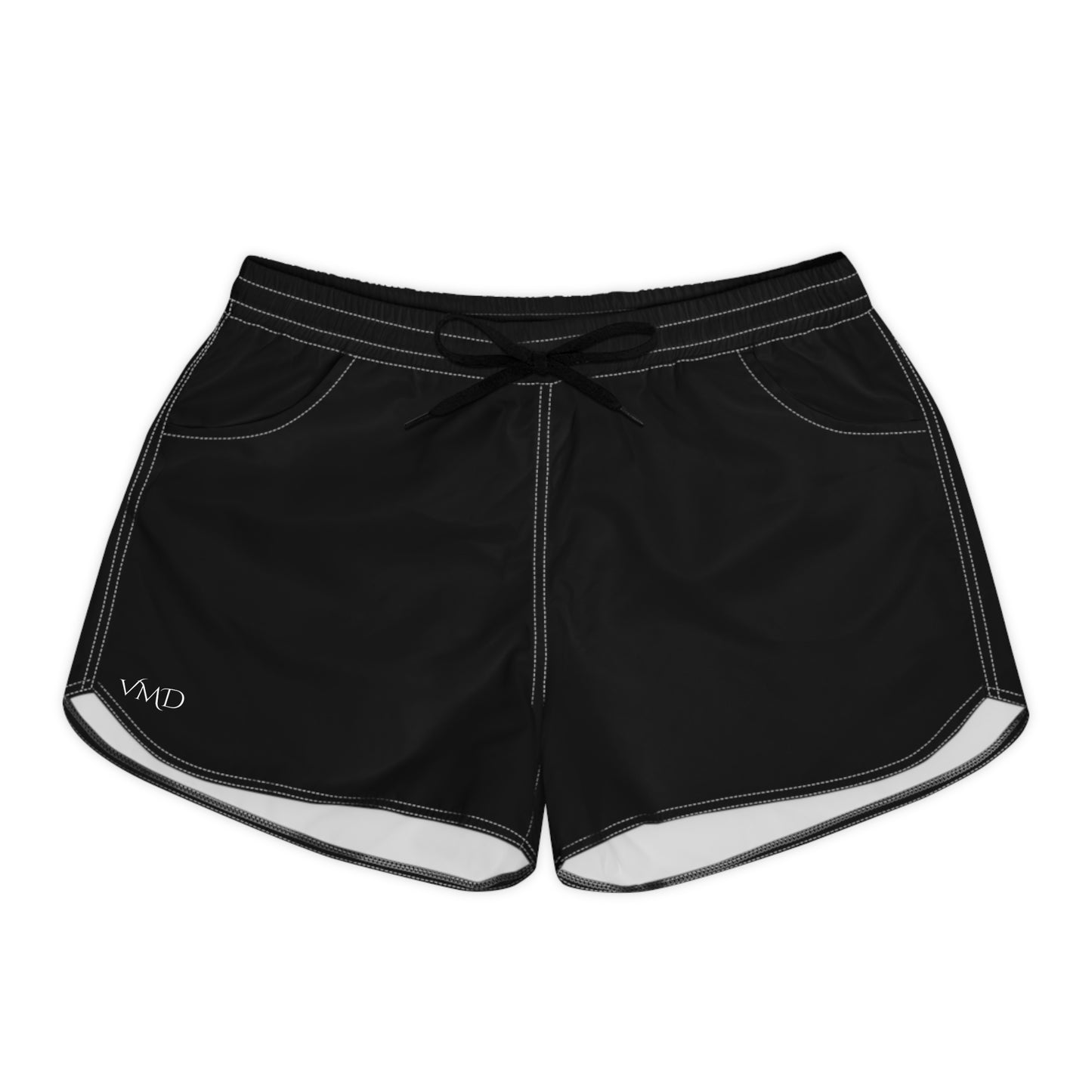 Women's Casual Shorts (AOP)/Solid Black