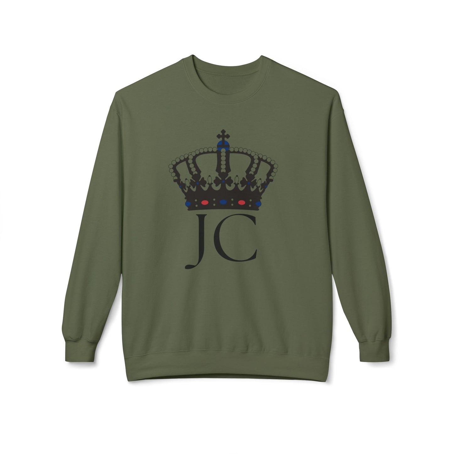 Unisex Midweight Softstyle Fleece Crewneck Sweatshirt /JC/Crown