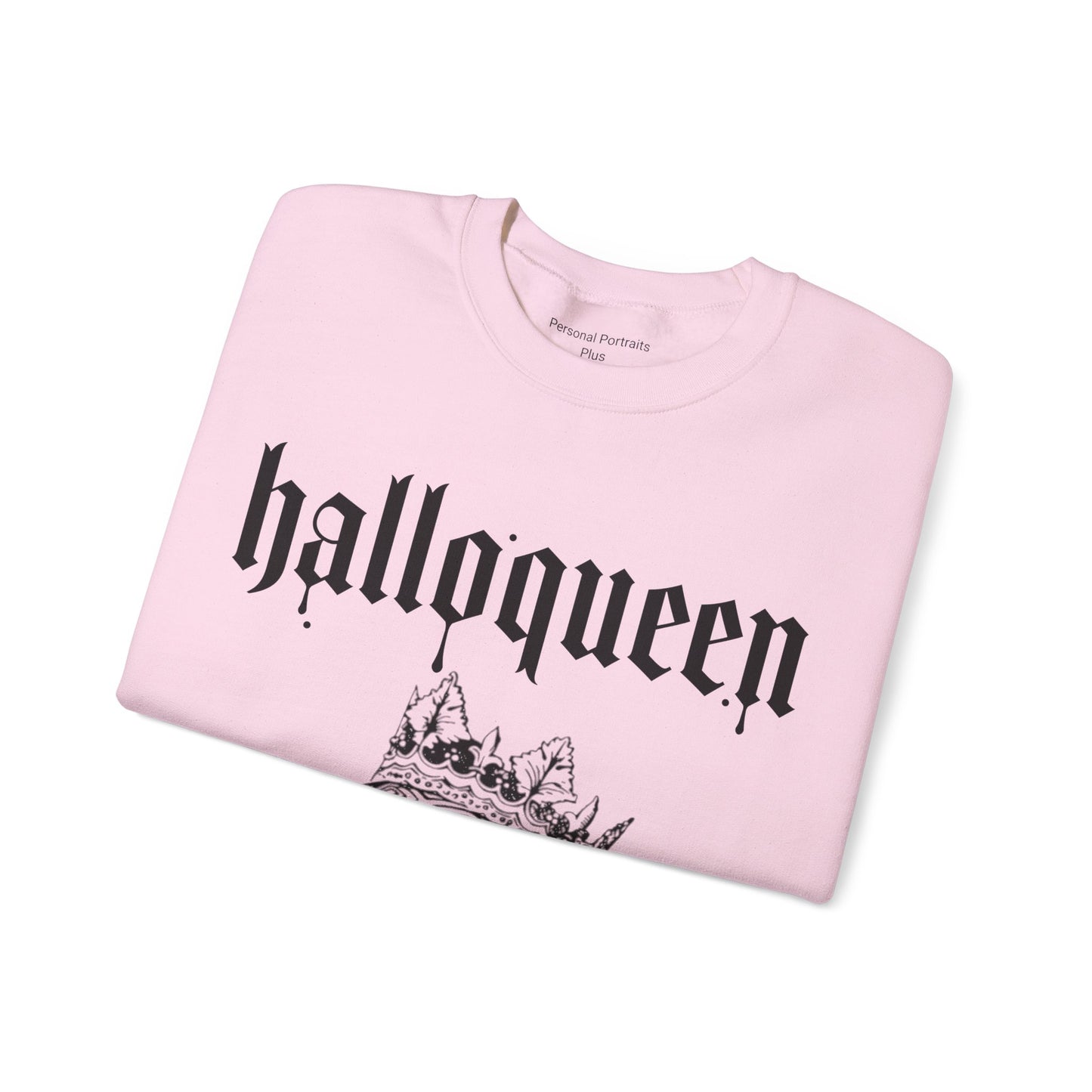 Womans Heavy Blend™ Crewneck Sweatshirt/Halloqueen/Skull