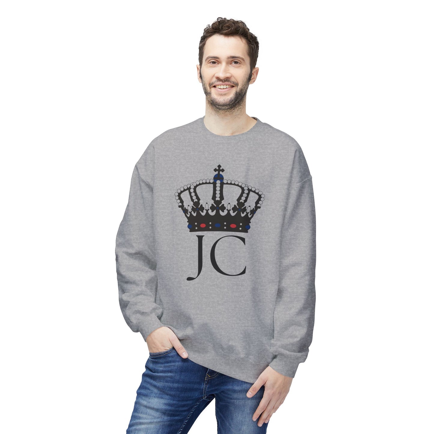 Unisex Midweight Softstyle Fleece Crewneck Sweatshirt /JC/Crown