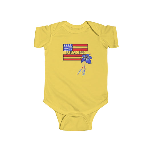 Infant Fine Jersey Bodysuit/ Japanese American