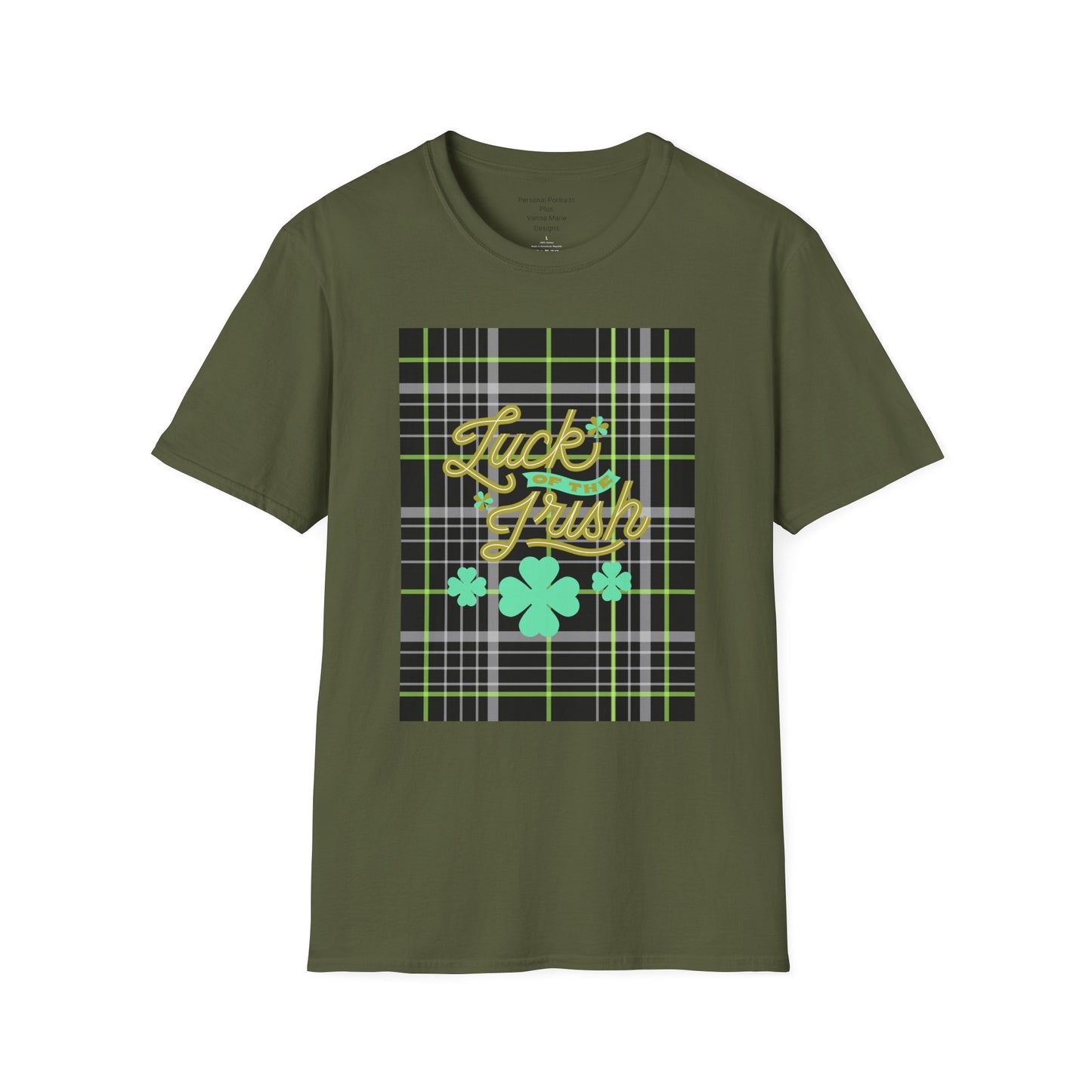 Unisex Softstyle T-Shirt/ Luck of the Irish/St Patrick's Day