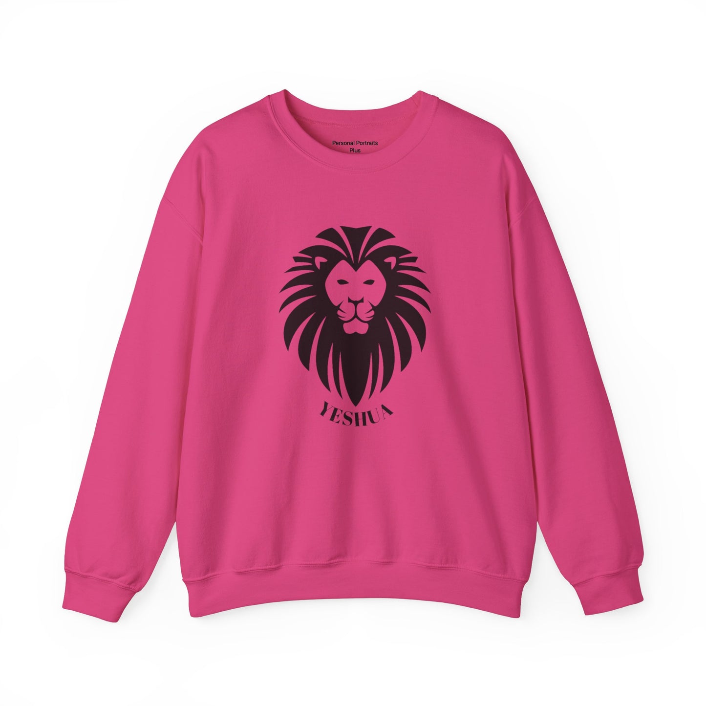 Unisex Heavy Blend™ Crewneck Sweatshirt/Yeshua Lion/Black