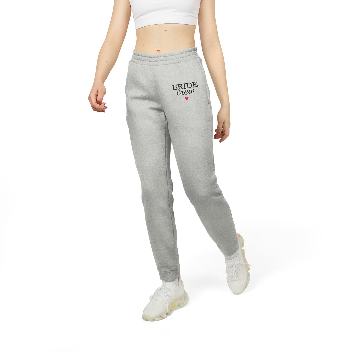 Adidas Unisex Fleece Joggers/ Bride Crew