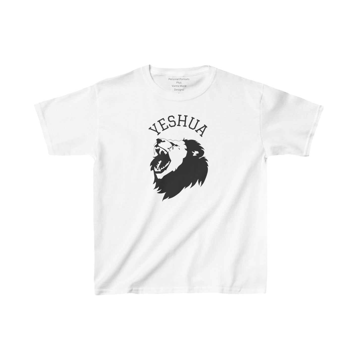 Kids Heavy Cotton™ Tee/Yeshua/Black