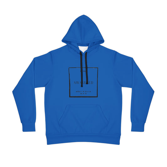 Athletic Hoodie (AOP)/Awakened/Colbalt Blue