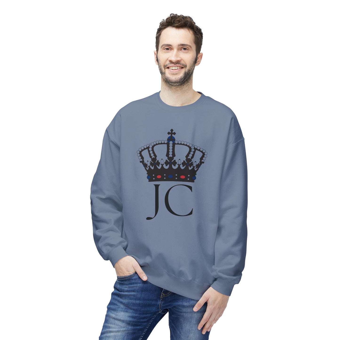 Unisex Midweight Softstyle Fleece Crewneck Sweatshirt /JC/Crown