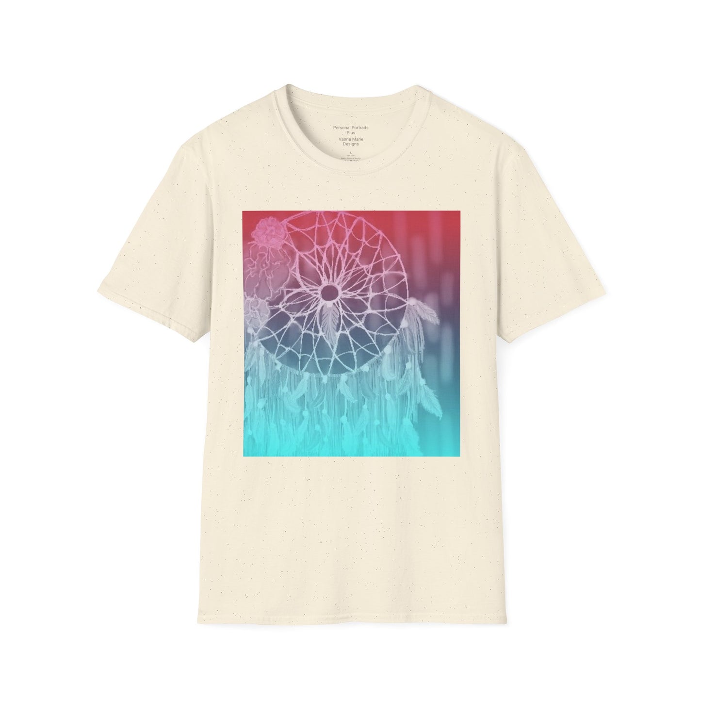 Unisex Softstyle T-Shirt/ Gradient Dream Catcher