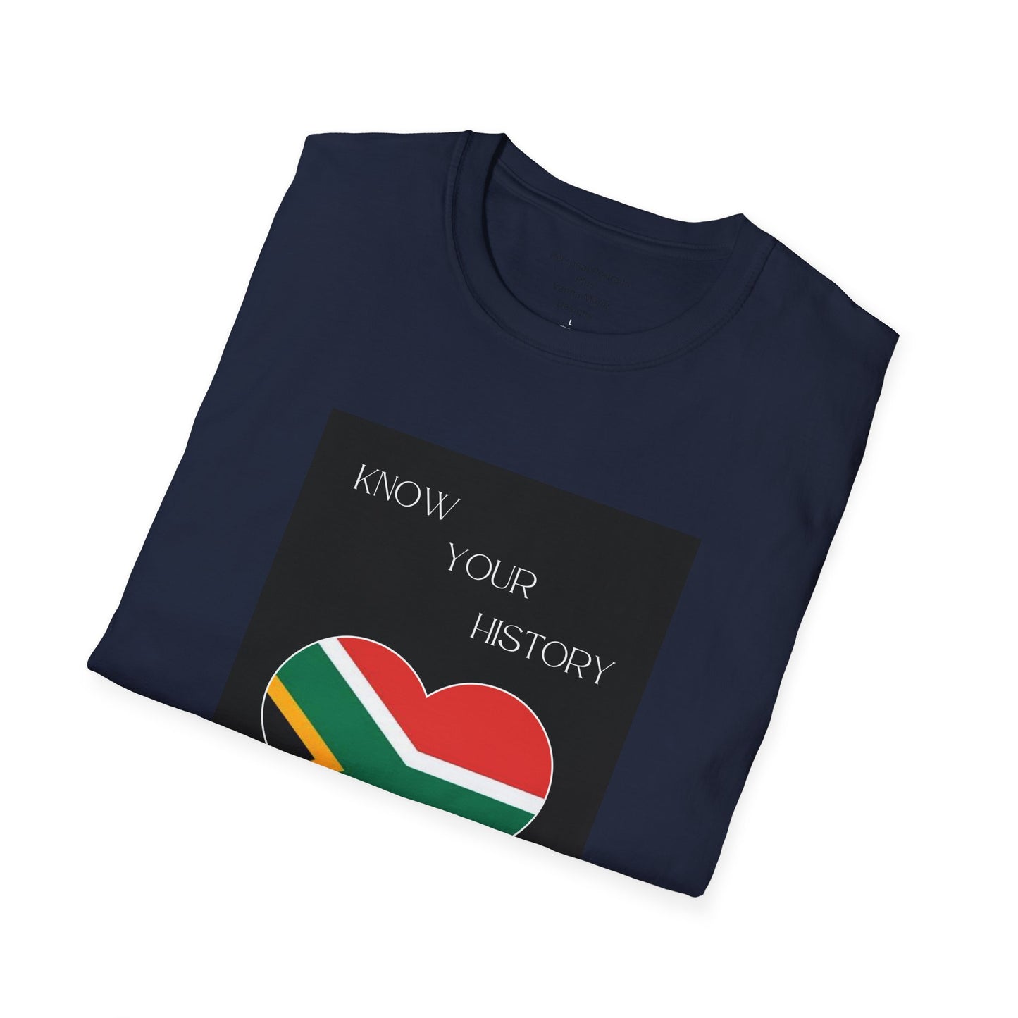 Unisex Softstyle T-Shirt/ know your history/ black history month celebration T-shirt