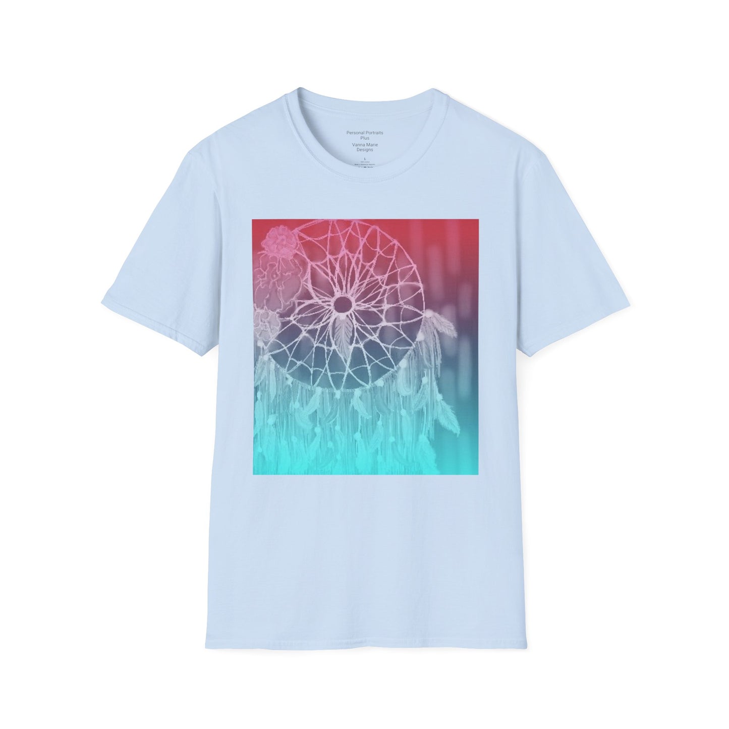 Unisex Softstyle T-Shirt/ Gradient Dream Catcher