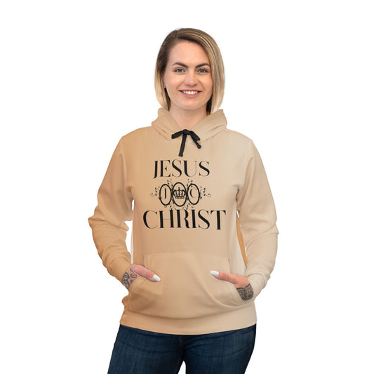 Unisex Athletic Hoodie (AOP)/Jesus Christ/JC