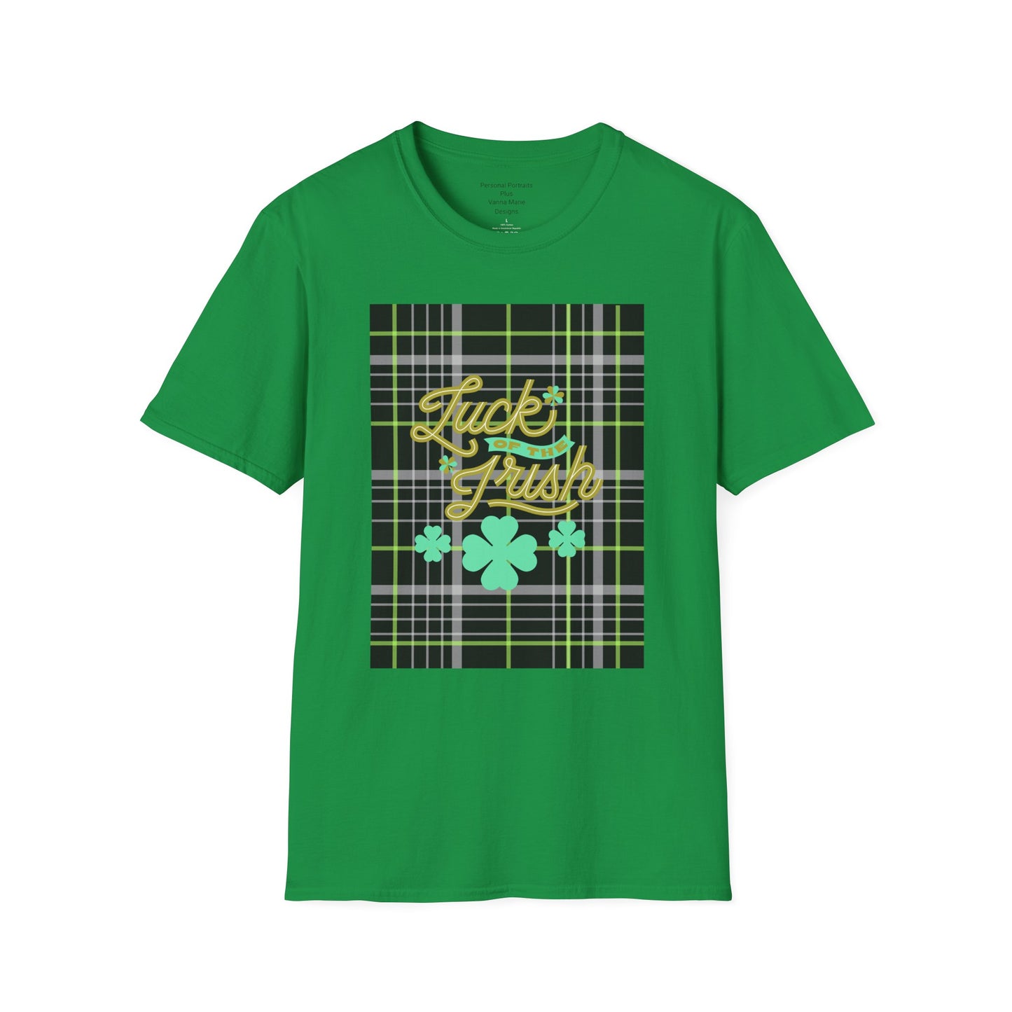 Unisex Softstyle T-Shirt/ Luck of the Irish/St Patrick's Day