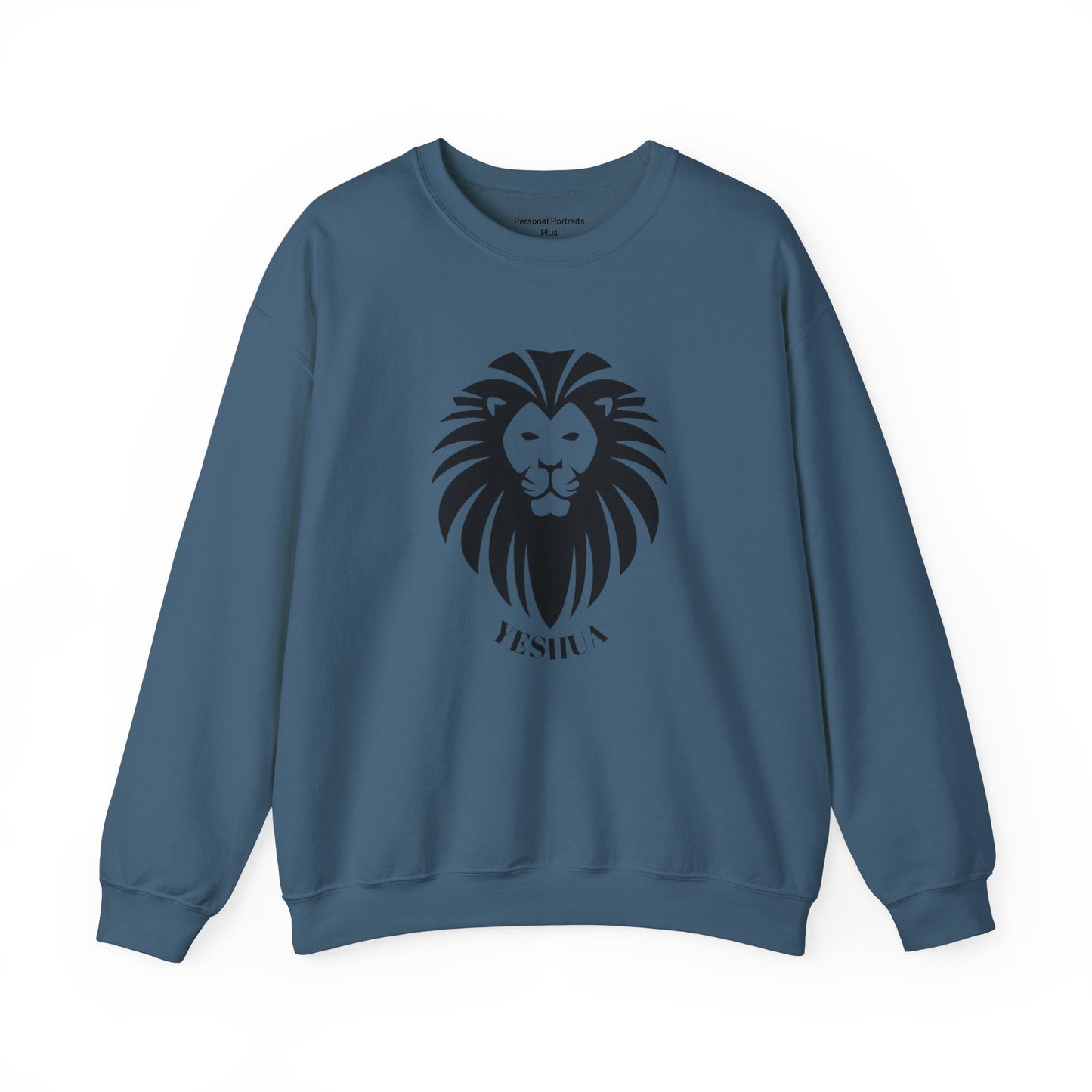 Unisex Heavy Blend™ Crewneck Sweatshirt/Yeshua Lion/Black