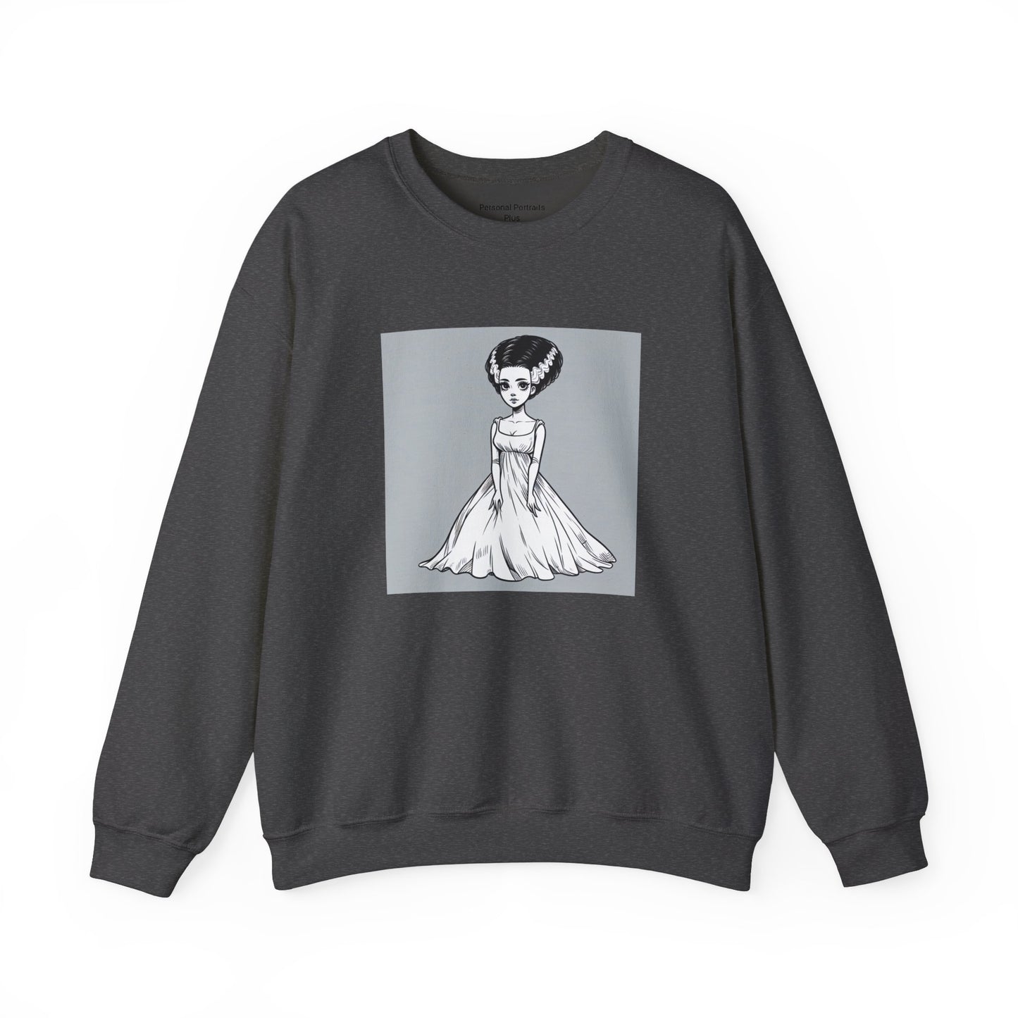 Unisex Heavy Blend™ Crewneck Sweatshirt/Bride of Frankenstein