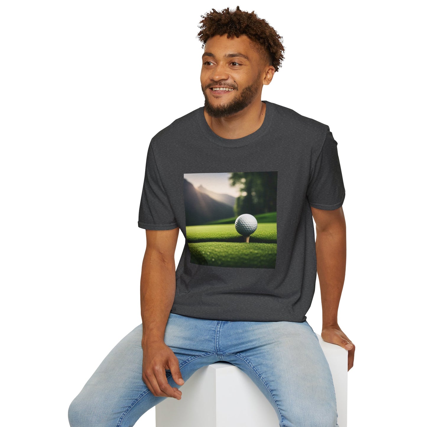 Unisex Softstyle T-Shirt/  Eat, Sleep, Golf