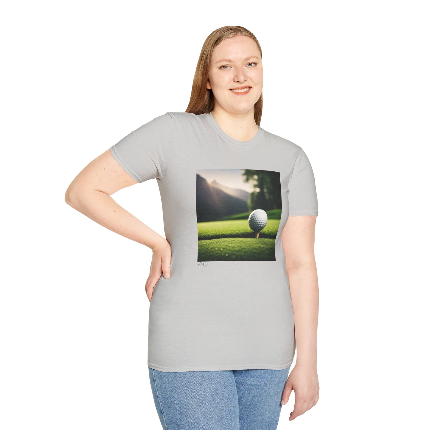 Unisex Softstyle T-Shirt/  Eat, Sleep, Golf