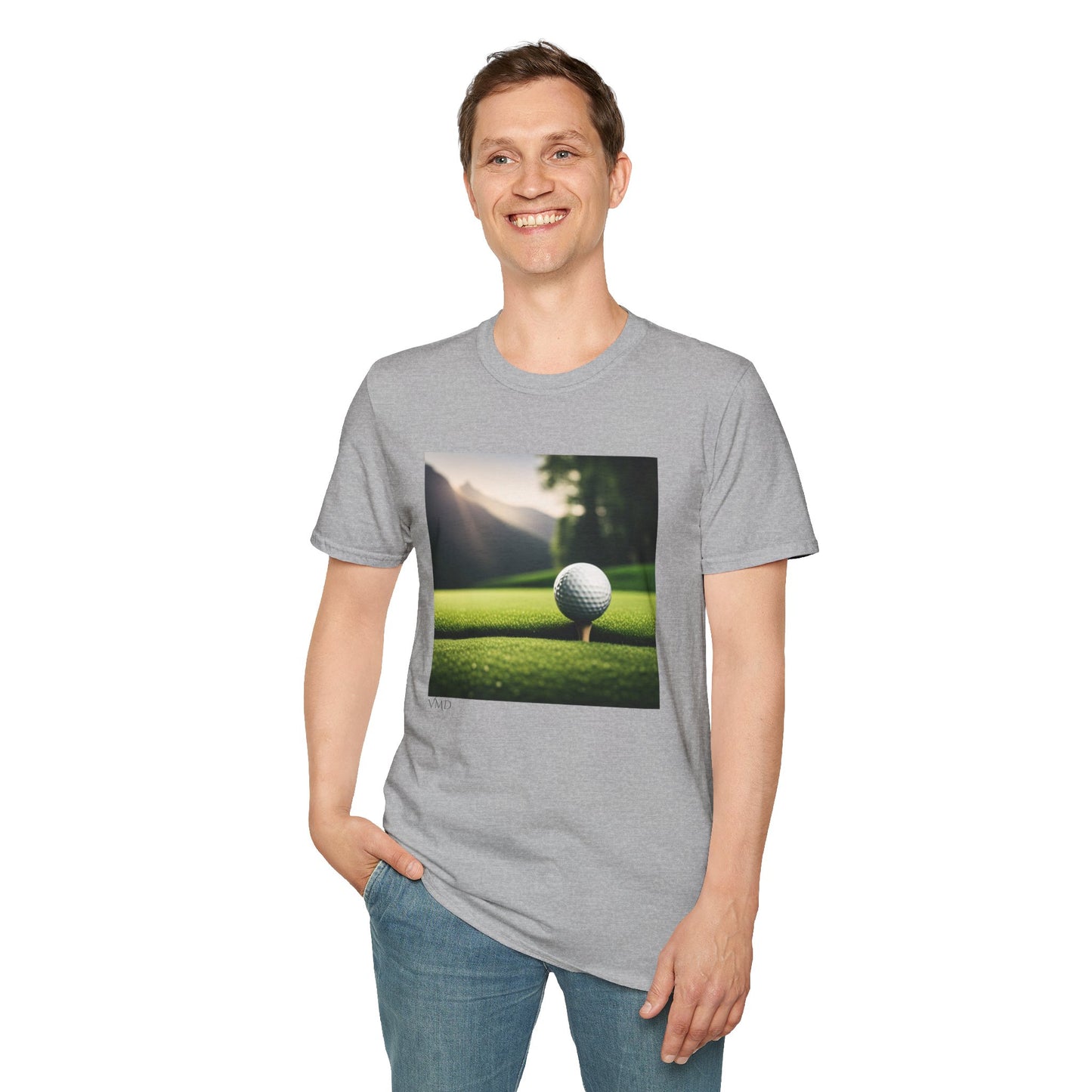 Unisex Softstyle T-Shirt/  Eat, Sleep, Golf