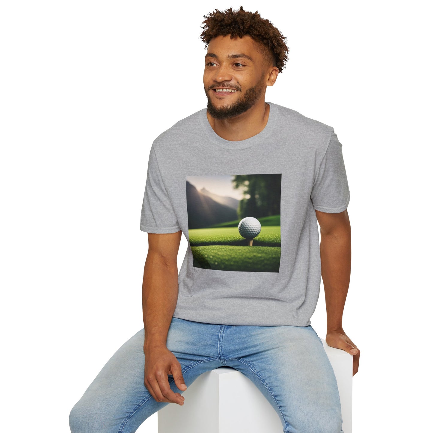 Unisex Softstyle T-Shirt/  Eat, Sleep, Golf