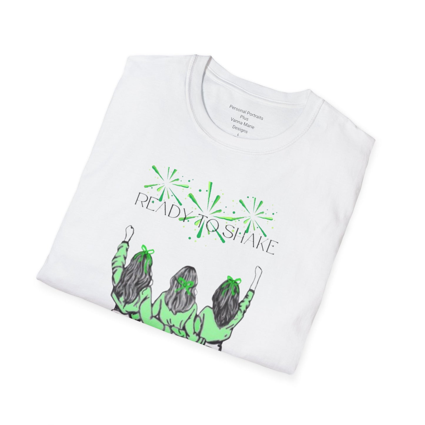 Unisex Softstyle T-Shirt/Ready to shake our shamrock's/St. Patricks Day