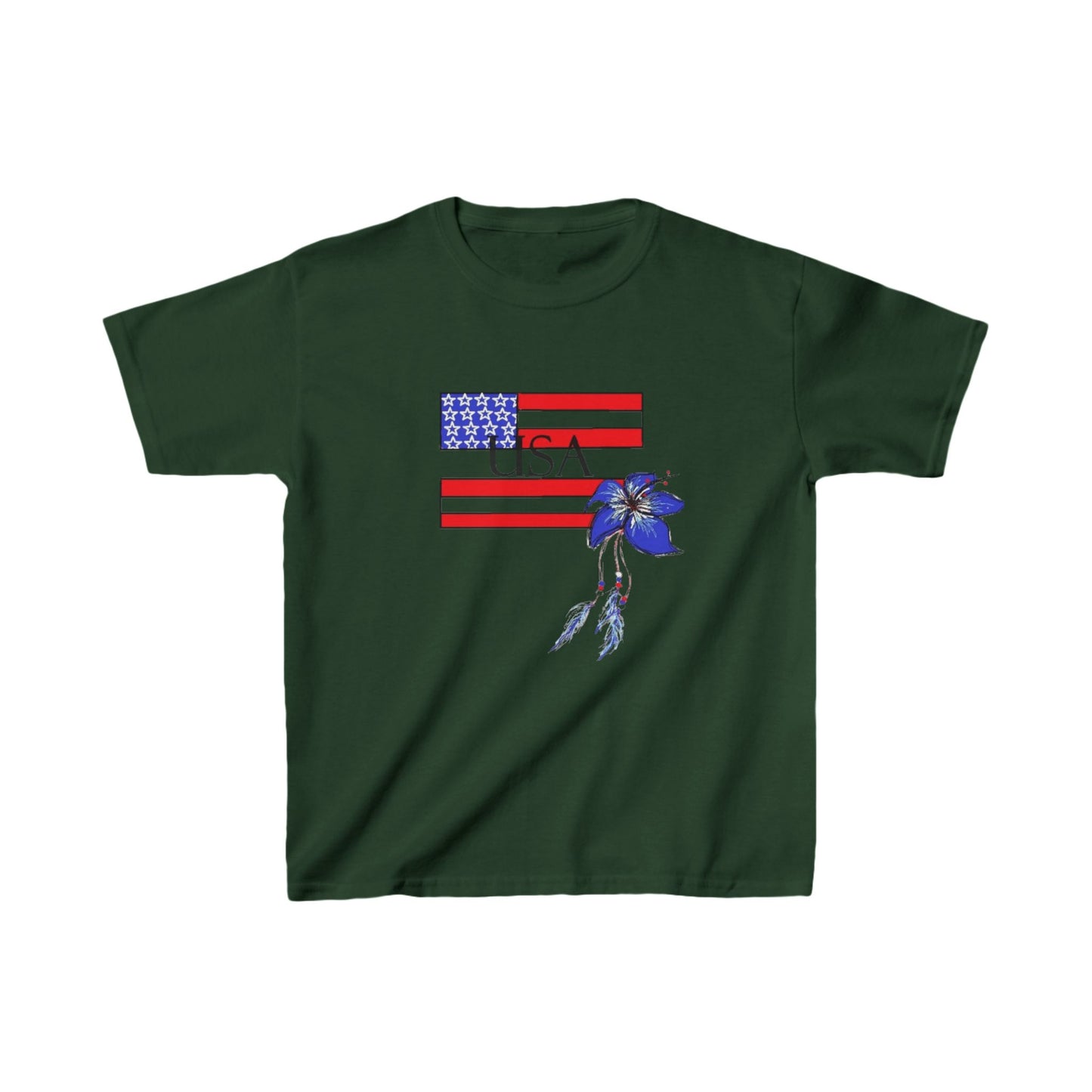 Kids Heavy Cotton™ Tee/USA